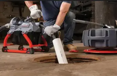 image Drain Snaking